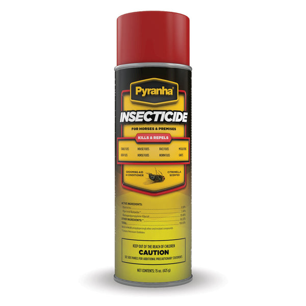 Pyranha Insecticide Aerosol Fly Spray Citronella 15 oz